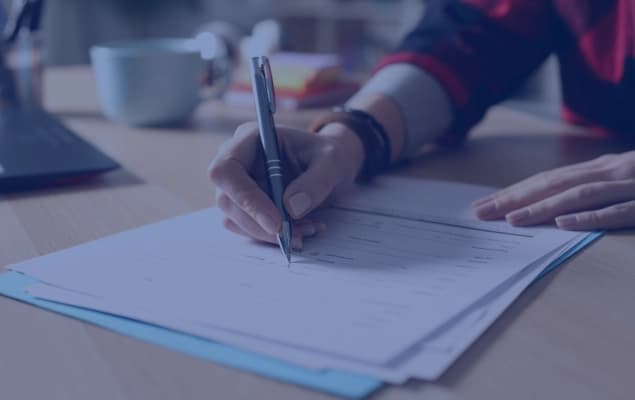 Fill the application form Card